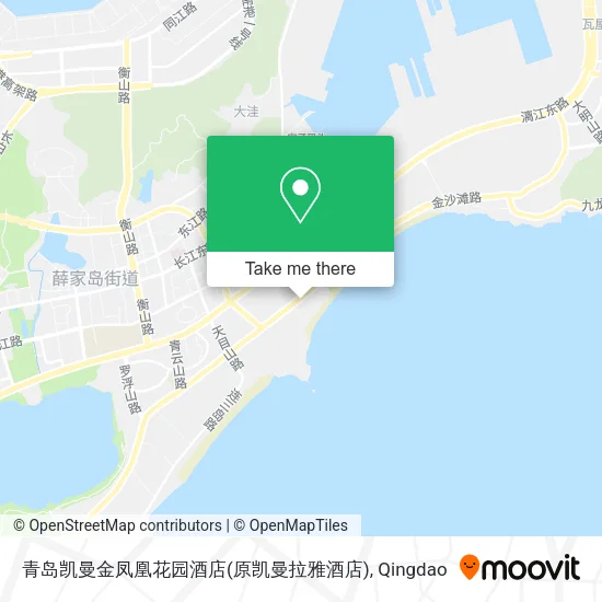 青岛凯曼金凤凰花园酒店(原凯曼拉雅酒店) map