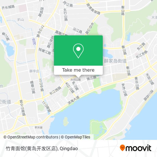 竹青面馆(黄岛开发区店) map