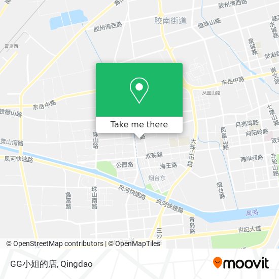 GG小姐的店 map