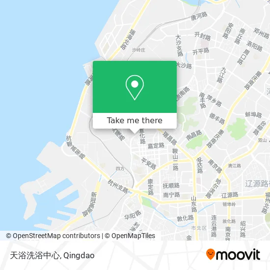 天浴洗浴中心 map