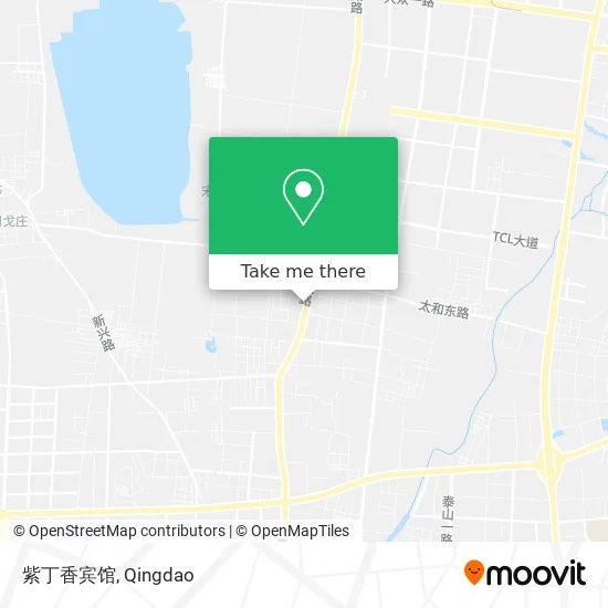 紫丁香宾馆 map