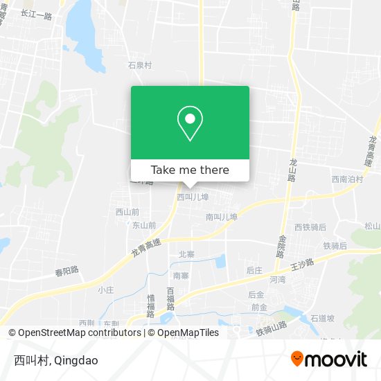 西叫村 map