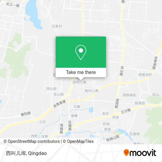 西叫儿埠 map