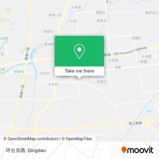 环台东路 map