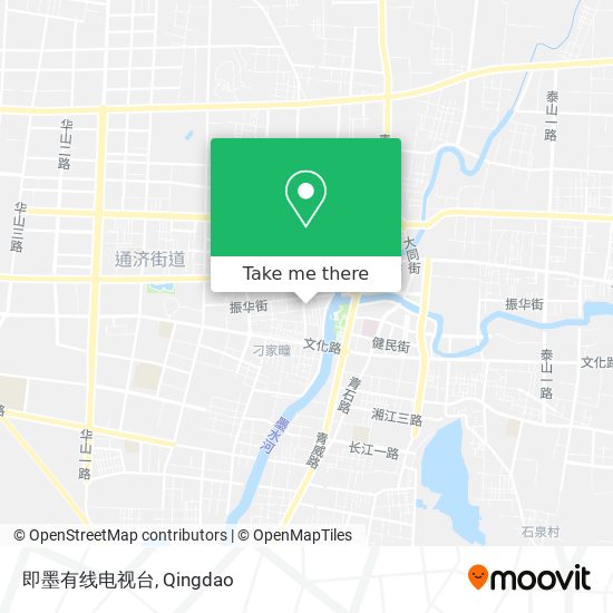 即墨有线电视台 map
