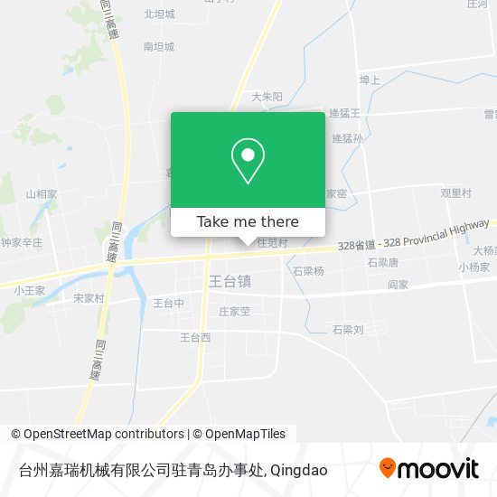 台州嘉瑞机械有限公司驻青岛办事处 map