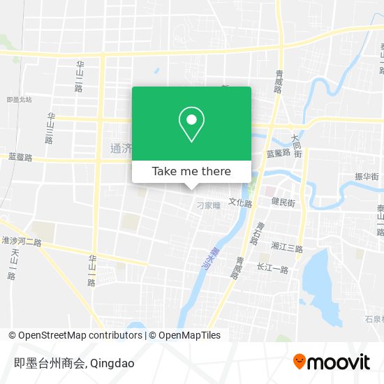 即墨台州商会 map