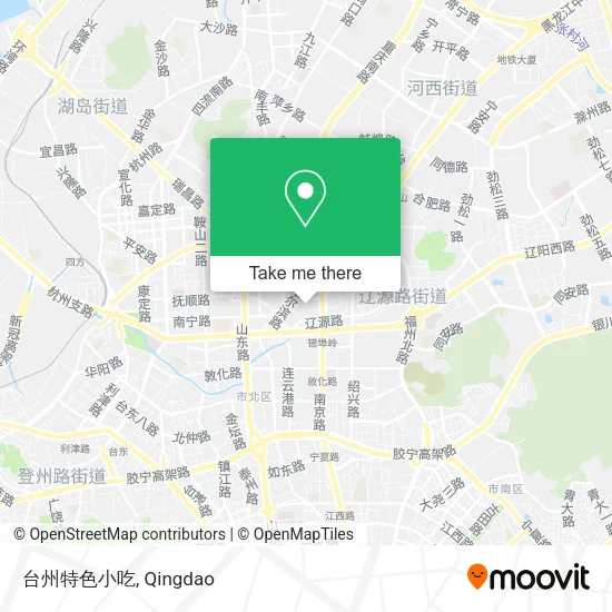 台州特色小吃 map