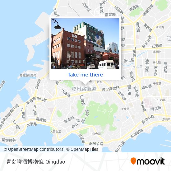 青岛啤酒博物馆 map