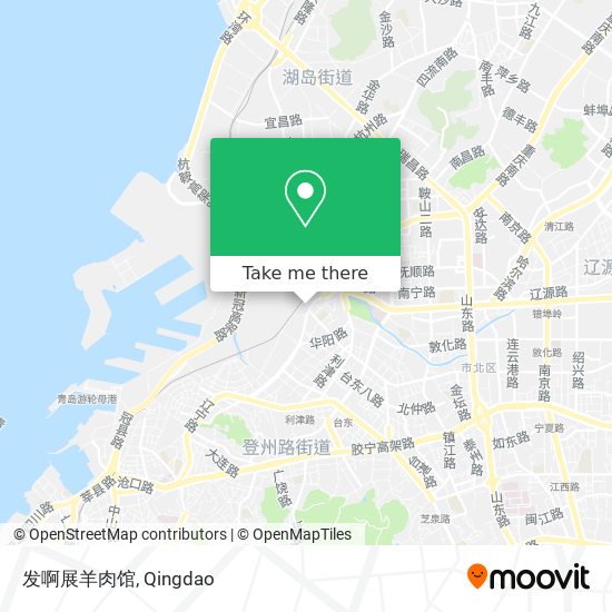 发啊展羊肉馆 map