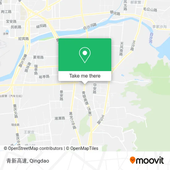 青新高速 map