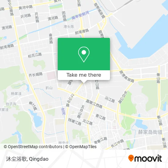 沐尘浴歌 map