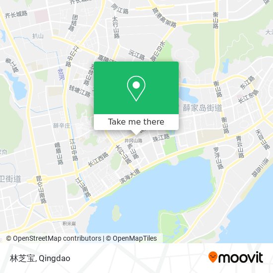 林芝宝 map