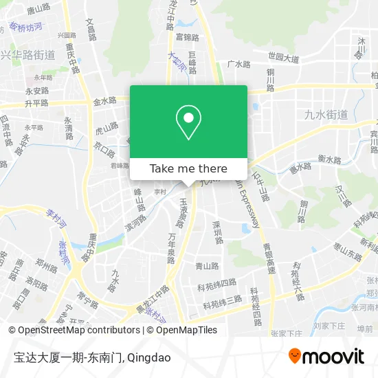 宝达大厦一期-东南门 map