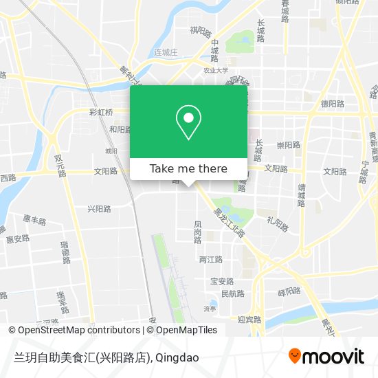 兰玥自助美食汇(兴阳路店) map