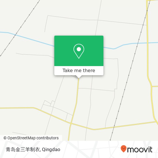 青岛金三羊制衣 map