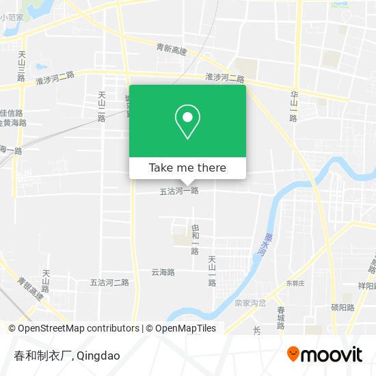 春和制衣厂 map