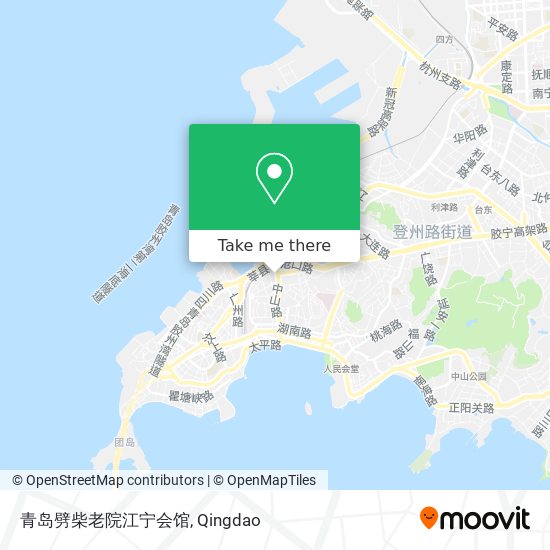青岛劈柴老院江宁会馆 map