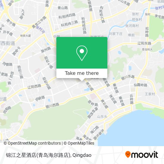 锦江之星酒店(青岛海尔路店) map