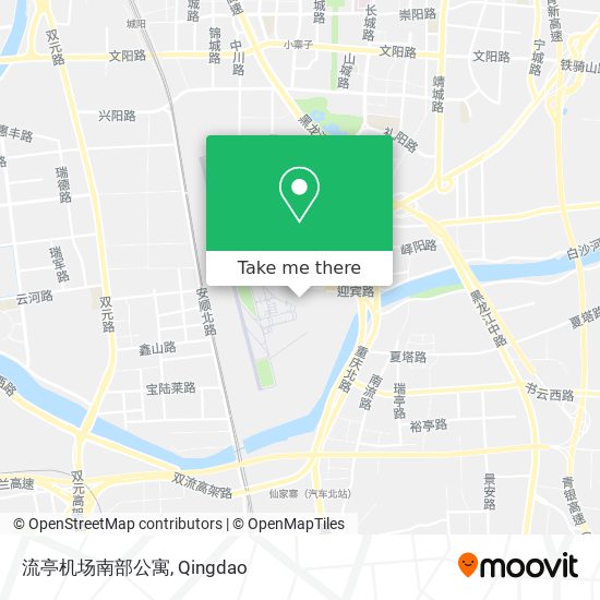 流亭机场南部公寓 map