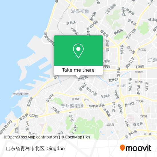 山东省青岛市北区 map
