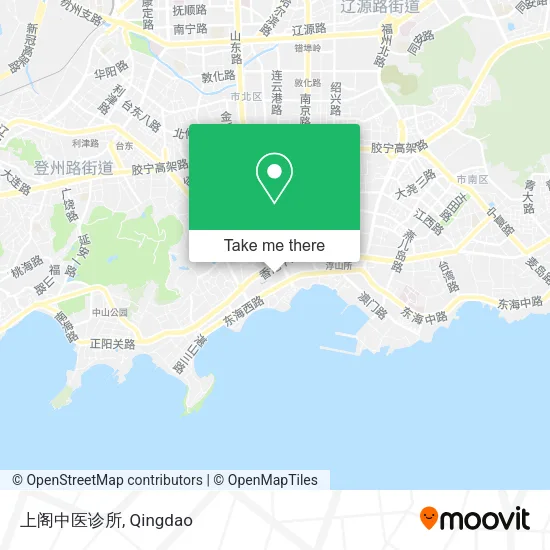 上阁中医诊所 map