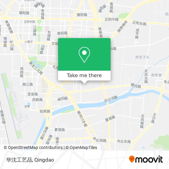 华沈工艺品 map