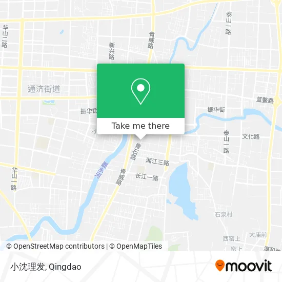 小沈理发 map