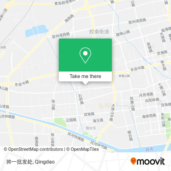 帅一批发处 map