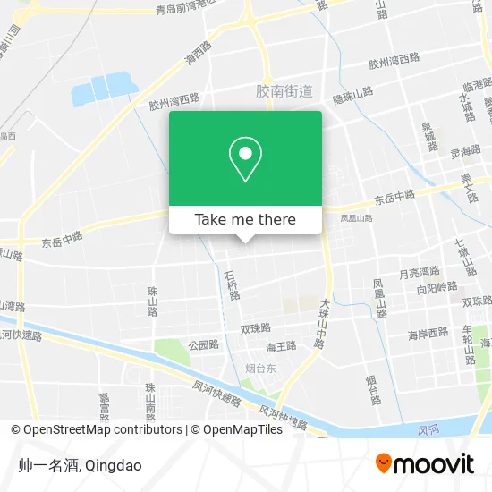 帅一名酒 map
