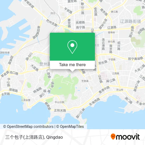三个包子(上清路店) map