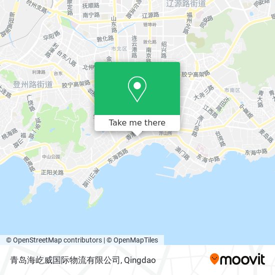 青岛海屹威国际物流有限公司 map