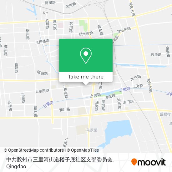 中共胶州市三里河街道楼子底社区支部委员会 map