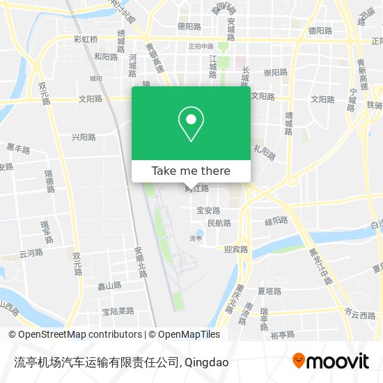 流亭机场汽车运输有限责任公司 map