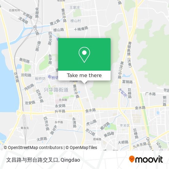 文昌路与邢台路交叉口 map