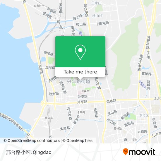 邢台路小区 map