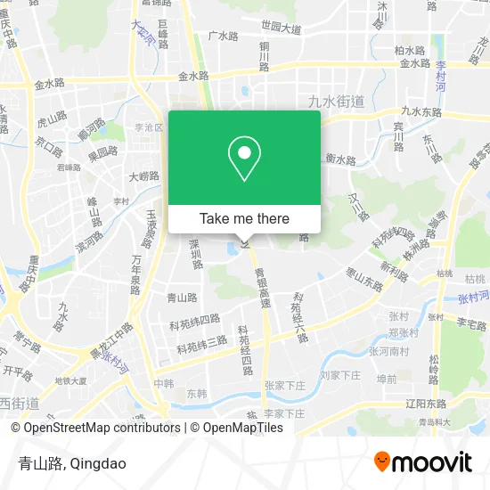 青山路 map