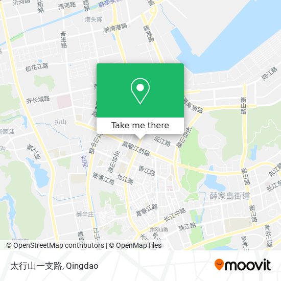 太行山一支路 map