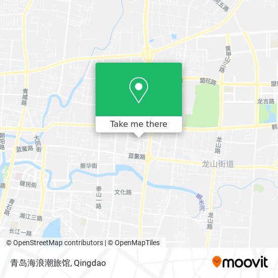 青岛海浪潮旅馆 map