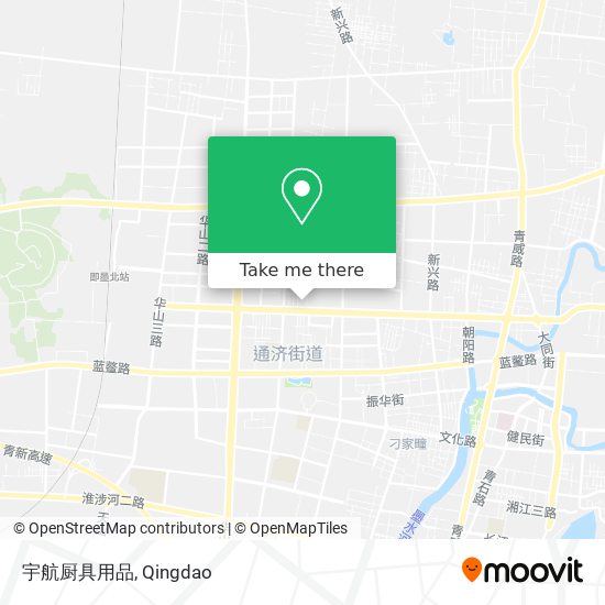 宇航厨具用品 map