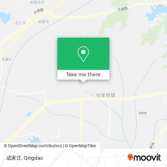 成家庄 map