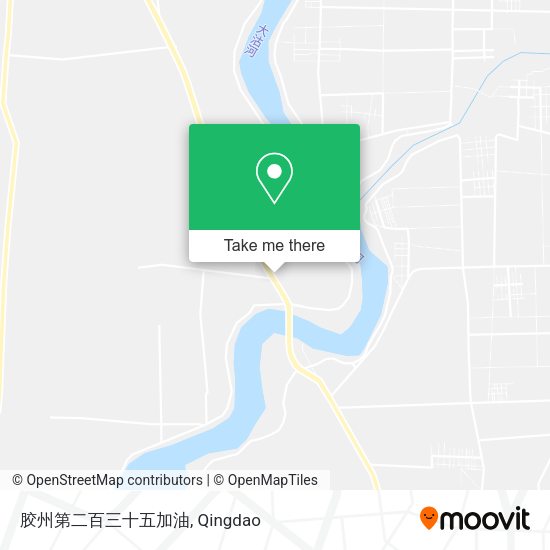 胶州第二百三十五加油 map