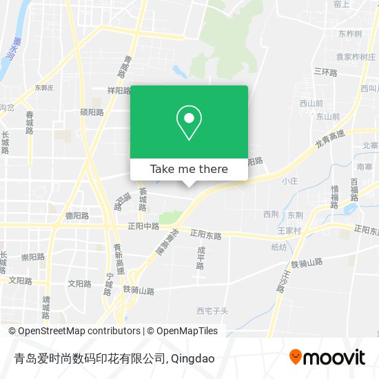 青岛爱时尚数码印花有限公司 map