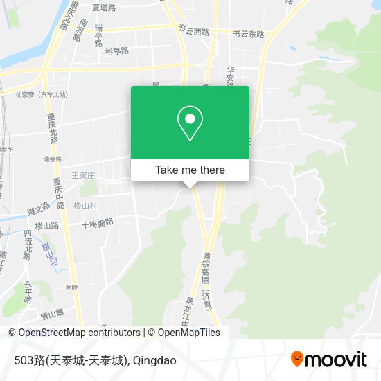 503路(天泰城-天泰城) map