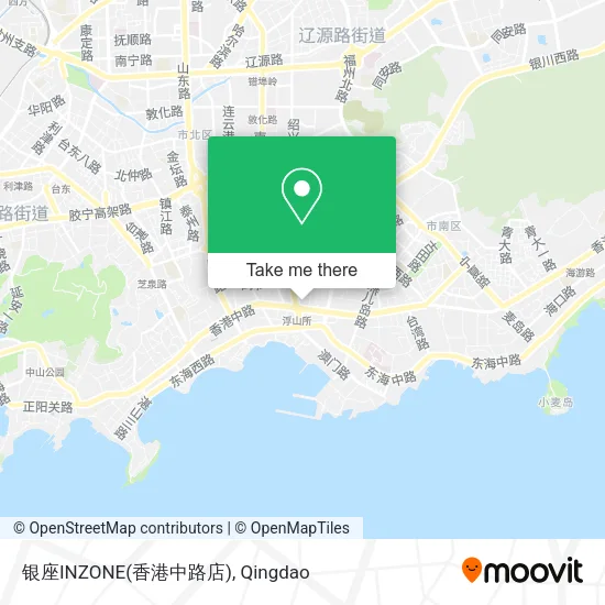 银座INZONE(香港中路店) map