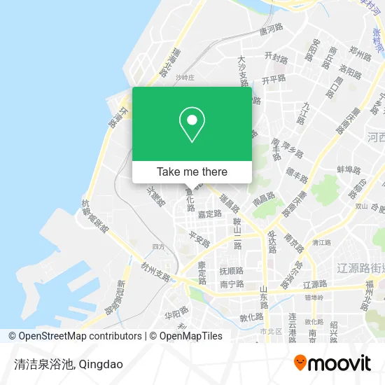 清洁泉浴池 map