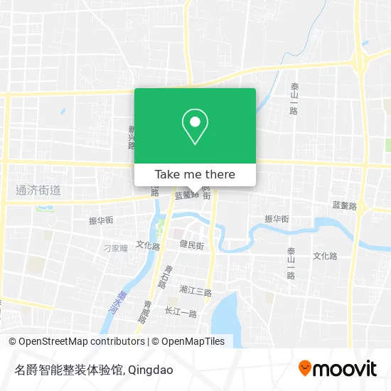 名爵智能整装体验馆 map
