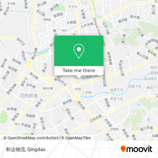 和达物流 map