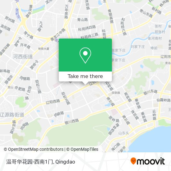 温哥华花园-西南1门 map