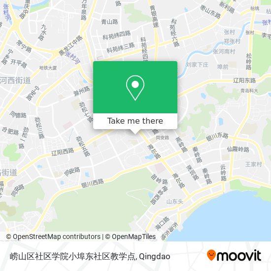 崂山区社区学院小埠东社区教学点 map